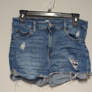 H&M Denim Distressed Women's Shorts